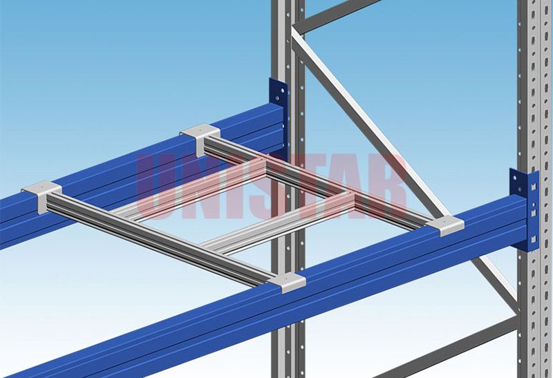 Barra soporte Pallets